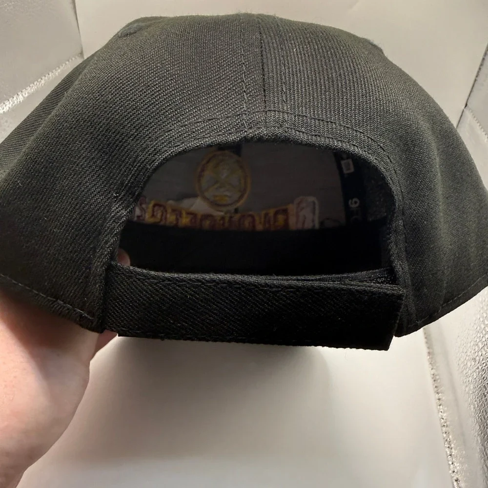 New Era Denver Nuggets‎ 9FORTY NBA Playoffs 2025 Adjustable Hat Black Cap OSFA
